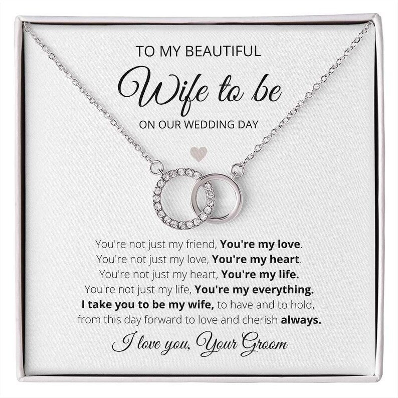 Beautiful Gift For Your Fiancé/Girlfriend - Dual Circlet Necklace