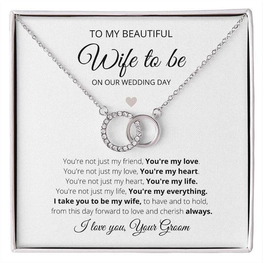 Beautiful Gift For Your Fiancé/Girlfriend - Dual Circlet Necklace