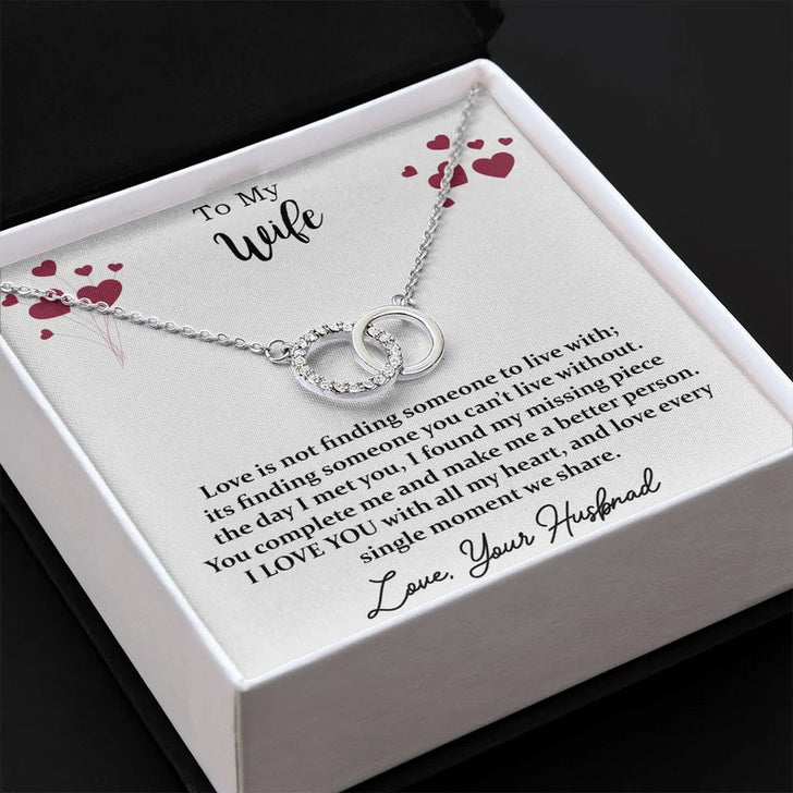 Unique Gift For My Wife - Dual Circlet Necklace