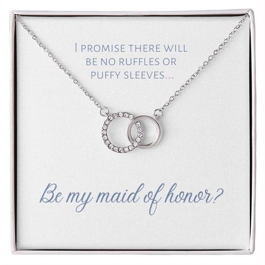 Lovely Gift For My Love - Dual Circlet Necklace