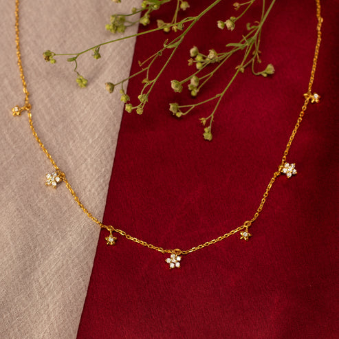 Flower Galaxy Necklace - 925 Silver - Limited Edition Drop