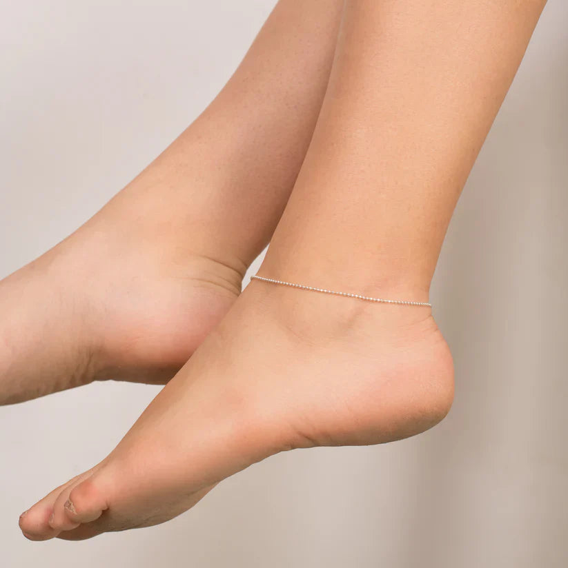 Infinite Locks Anklet - 925 Silver