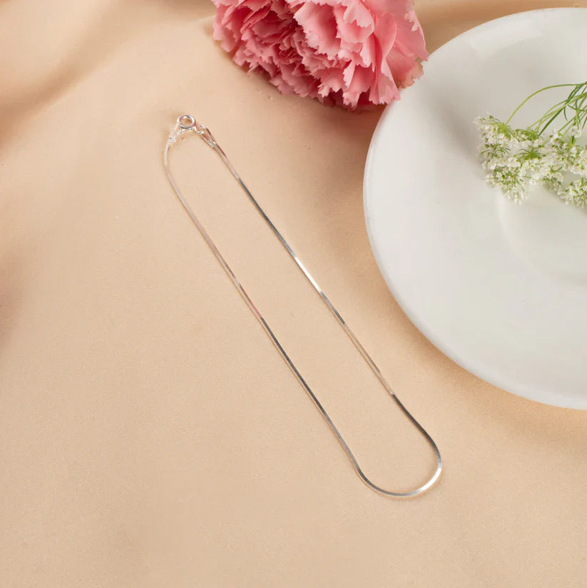 Quad Snake Anklet - 925 Silver