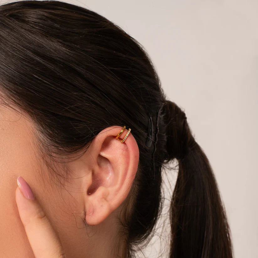Parallel Earcuffs - 925 Silver