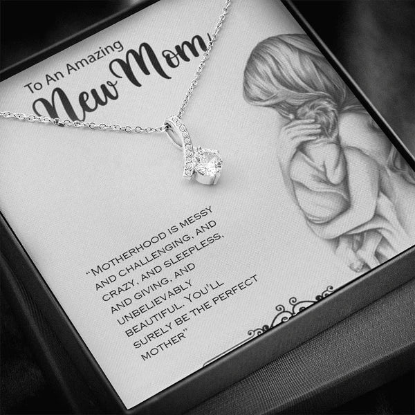 Most Special Gift for Newly Mother - Converse Solitaire Necklace