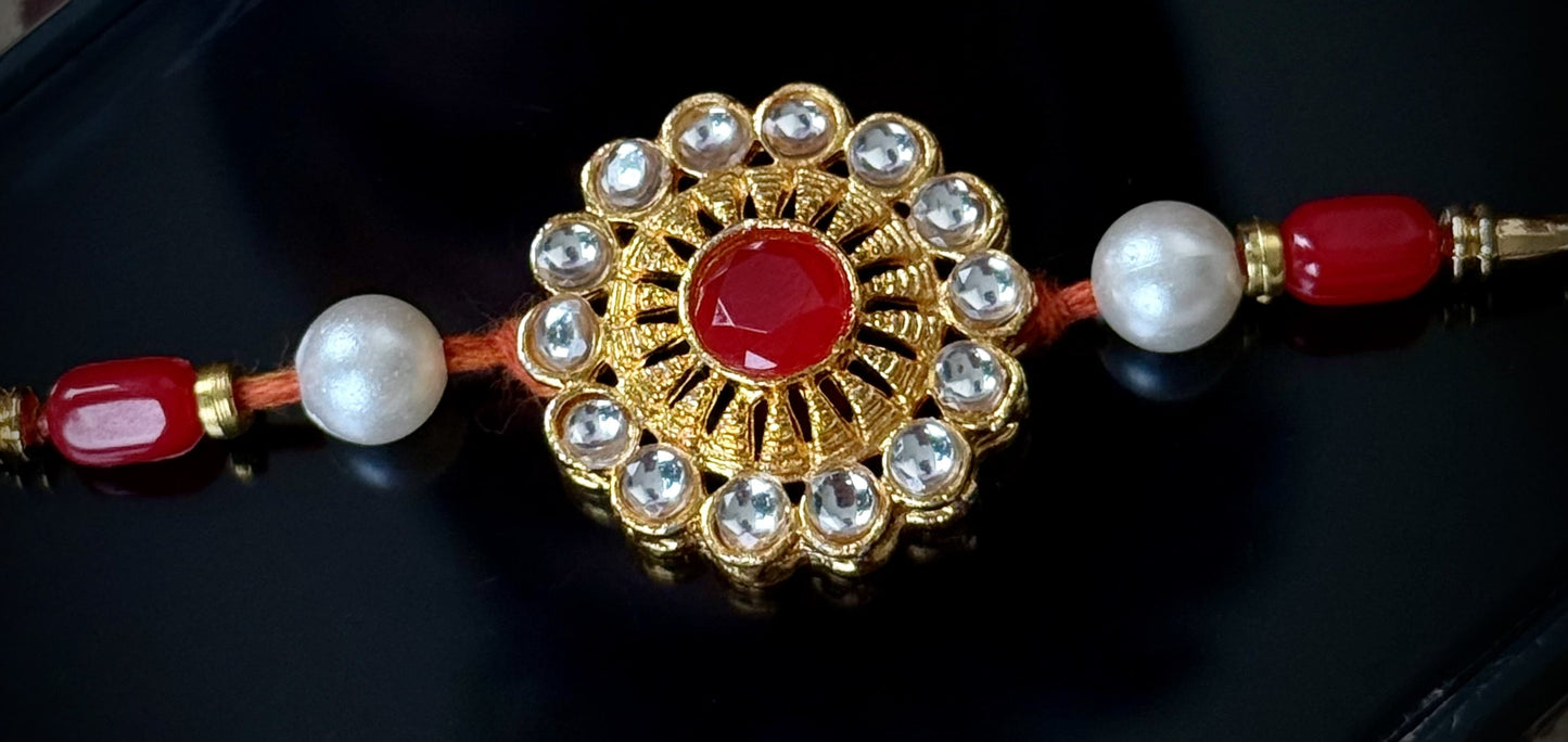 African Ruby Precious Rakhi