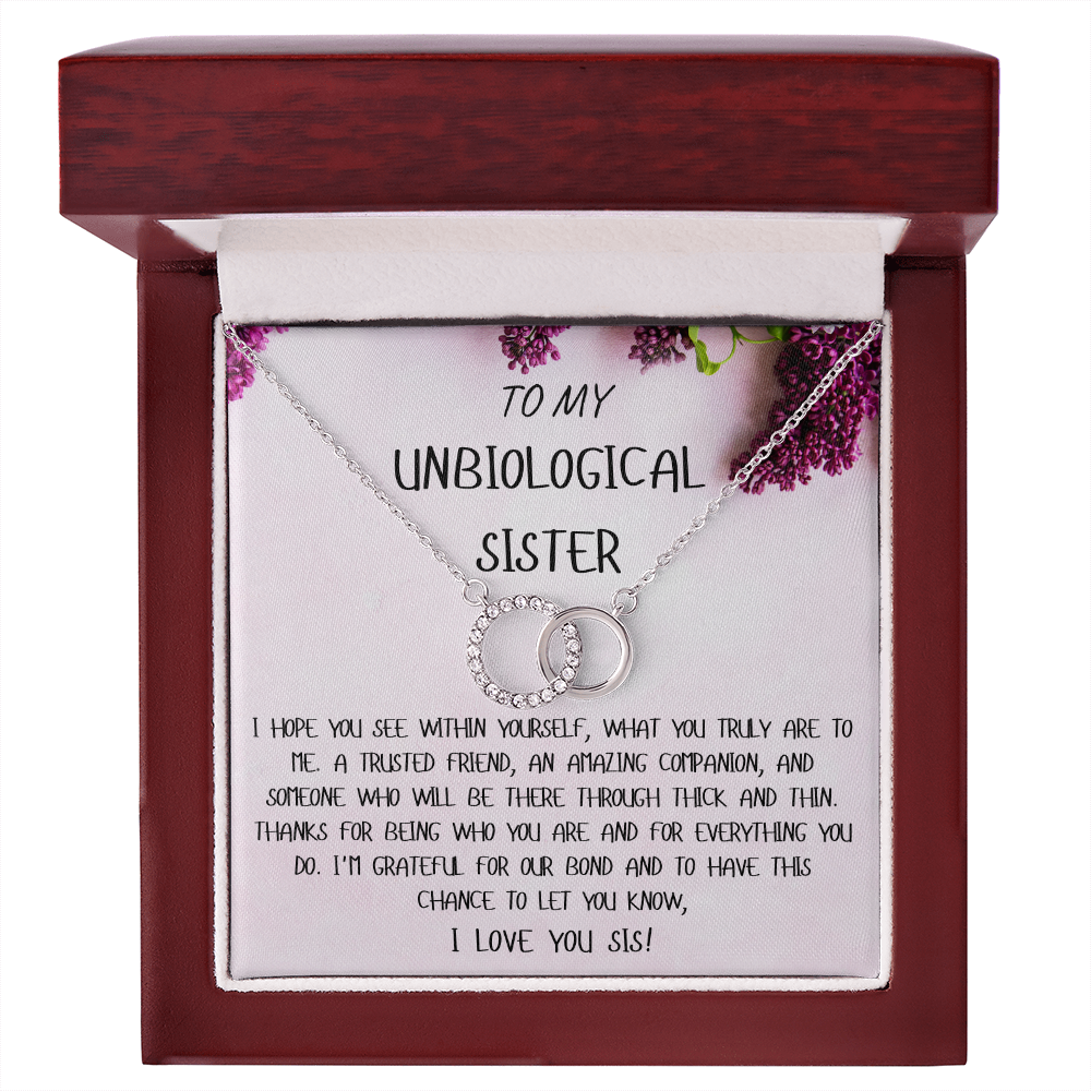 Unique Gift For Best Friend/Sister - Dual Circlet Necklace