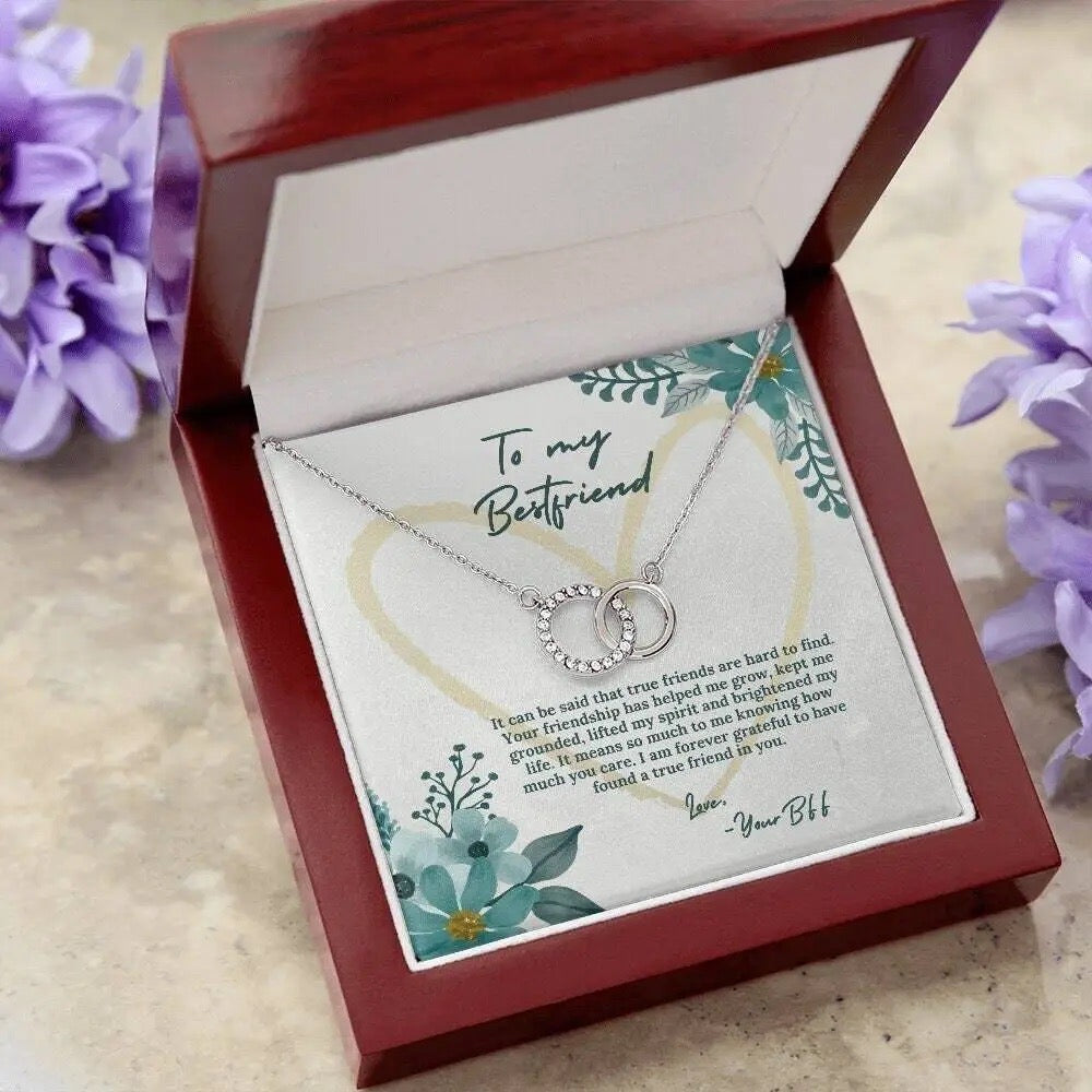 Beautiful Gift For My Best Friend - Dual Circlet Necklace