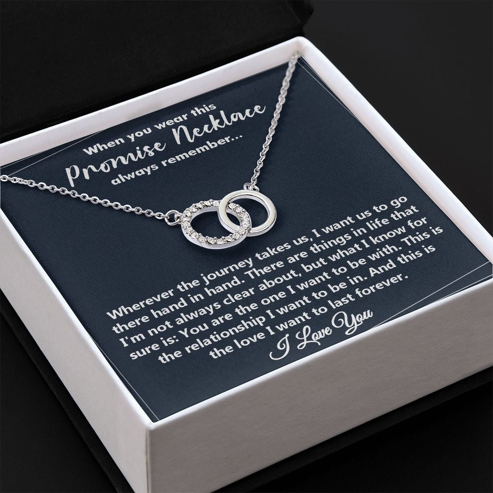 Beautiful Necklace For My Partner - Dual Circlet Necklace