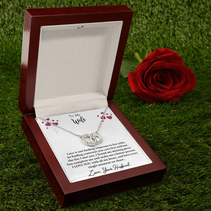Unique Gift For My Wife - Dual Circlet Necklace
