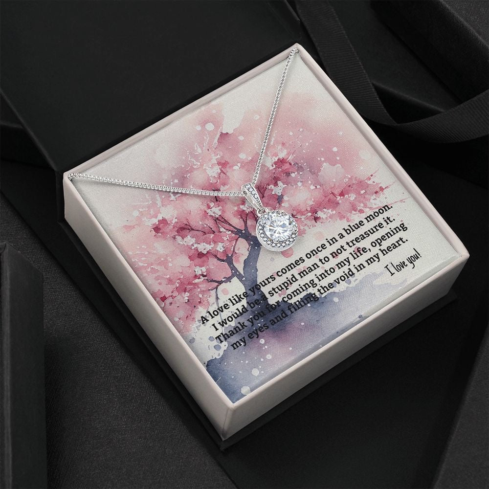Beautiful Lovely Message Gift For Your Love - Cizzle Drop Necklace
