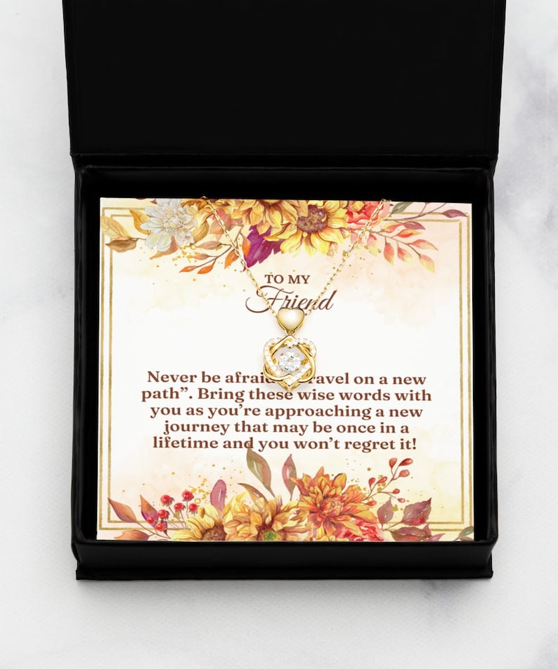 Heartfelt Gift for Your Friend - Dancing Heart Necklace