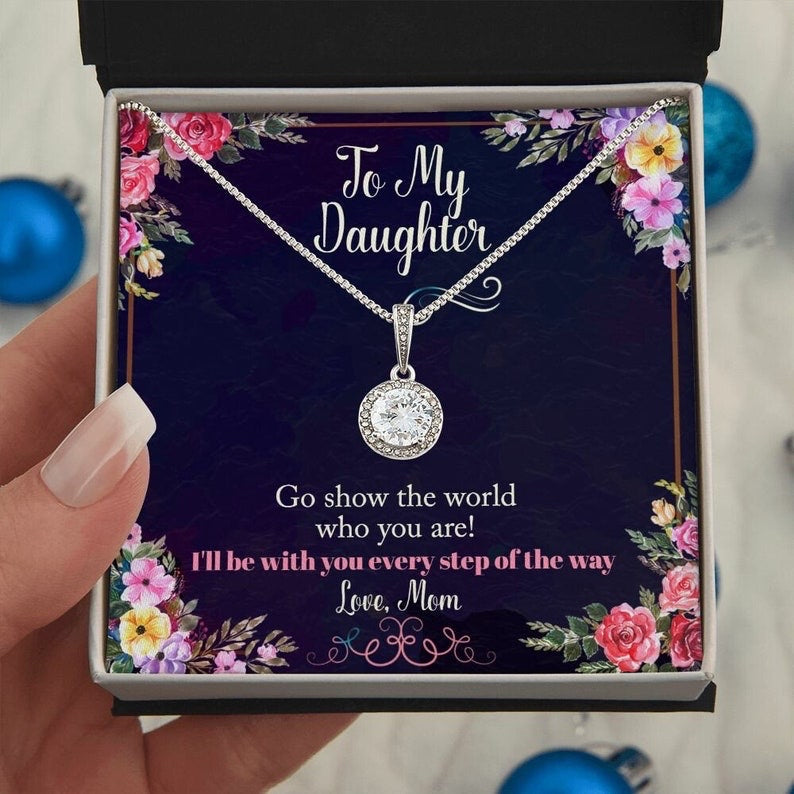 Gift For Your Beautiful Daughter - Cizzle Drop Necklace