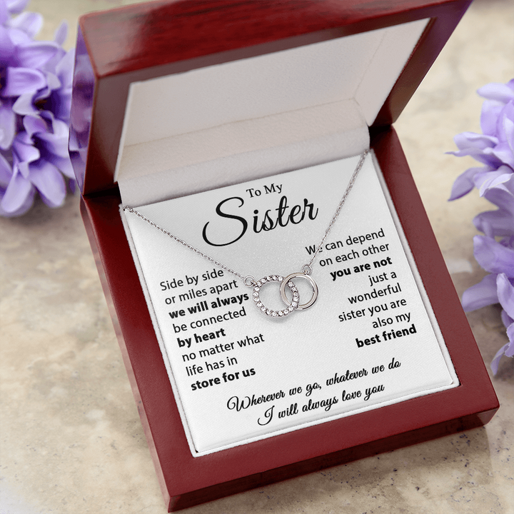 Best Birthday Gift Or Occasional Gift For Your Sister - Dual Circlet Necklace