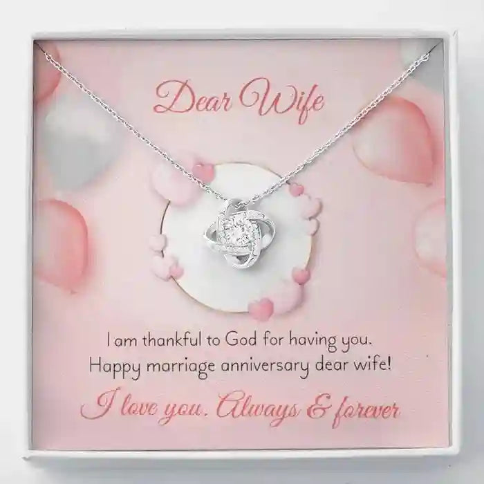 I love You Gift For Your Wife - Interstellar Solitaire Necklace