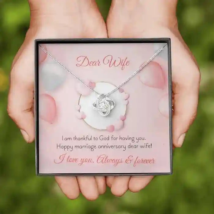 I love You Gift For Your Wife - Interstellar Solitaire Necklace