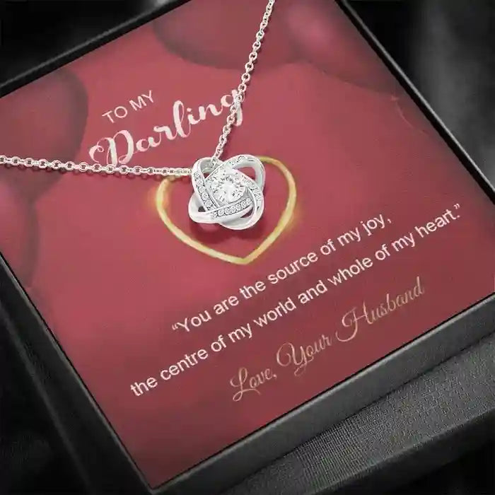 Mesmarizing Gift For Your Wife - Interstellar Solitaire Necklace