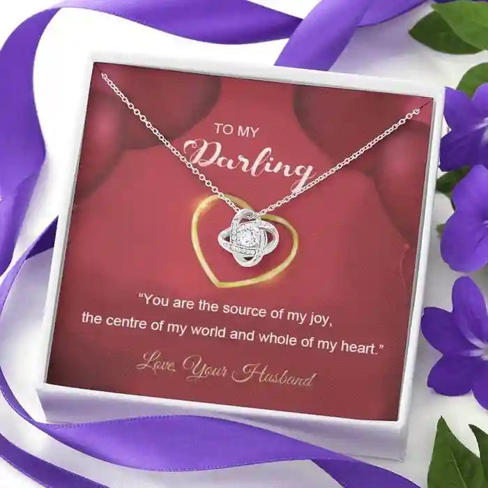 Mesmarizing Gift For Your Wife - Interstellar Solitaire Necklace