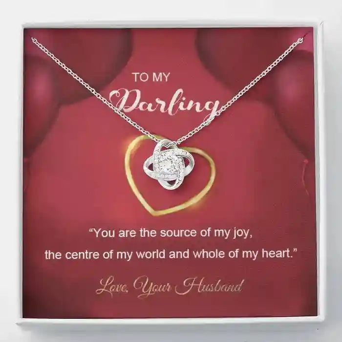 Mesmarizing Gift For Your Wife - Interstellar Solitaire Necklace