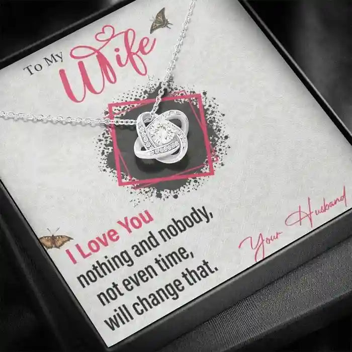 Most Heart Warming Gift For Wife - Interstellar Solitaire Necklace