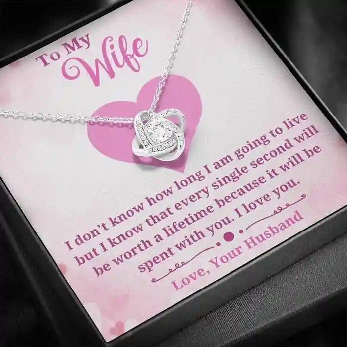 Surprise Gift For Wife - Interstellar Solitaire Necklace