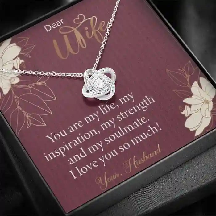 Lovely Romantic Gift For Wife - Interstellar Solitaire Necklace