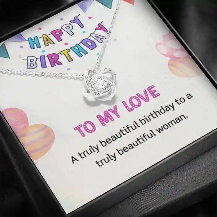 Special Gift For My Love - Interstellar Solitaire Necklace