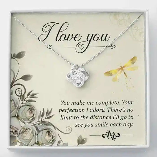 Amazing Gift For My Love - Interstellar Solitaire Necklace