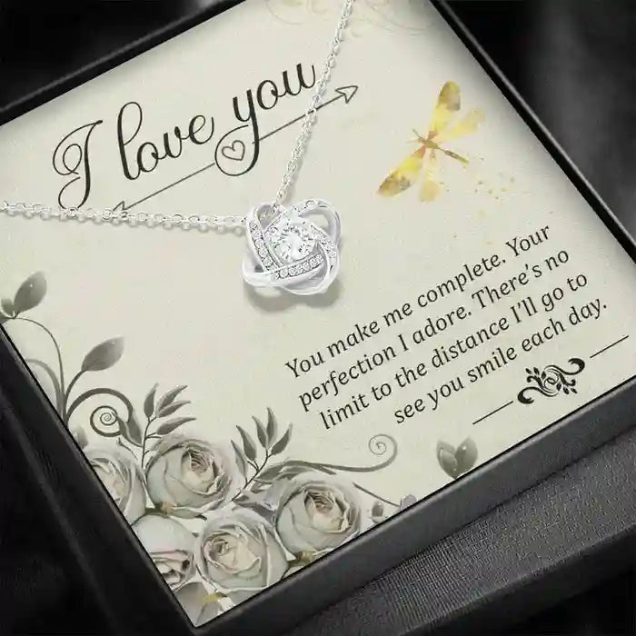 Amazing Gift For My Love - Interstellar Solitaire Necklace