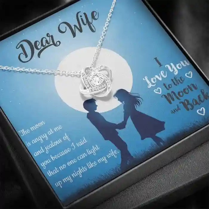 Lovely Gift For My Better Half - Interstellar Solitaire Necklace