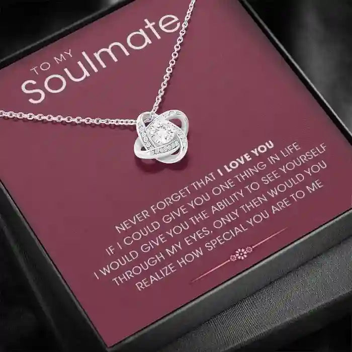 Most Romantic Gift For Soulmate - Interstellar Solitaire Necklace