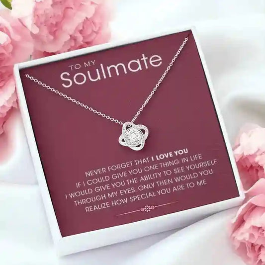 Most Romantic Gift For Soulmate - Interstellar Solitaire Necklace