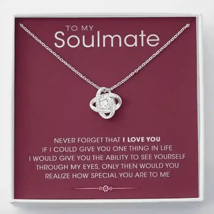 Most Romantic Gift For Soulmate - Interstellar Solitaire Necklace