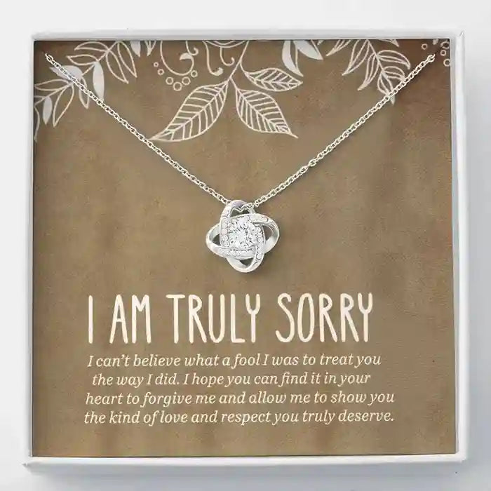 Most Romantic Sorry Gift For Your Loved Ones - Interstellar Solitaire Necklace
