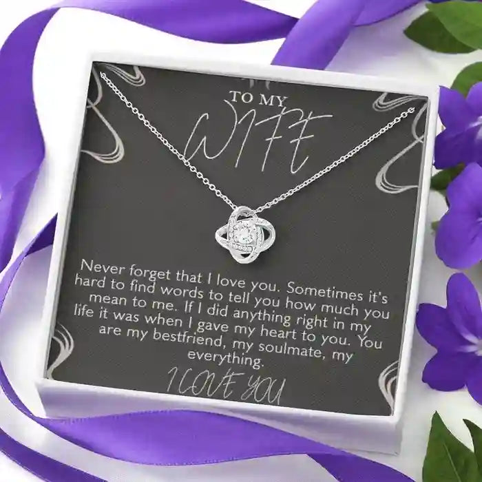 Most Romantic Gift To Your Wife - Interstellar Solitaire Necklace