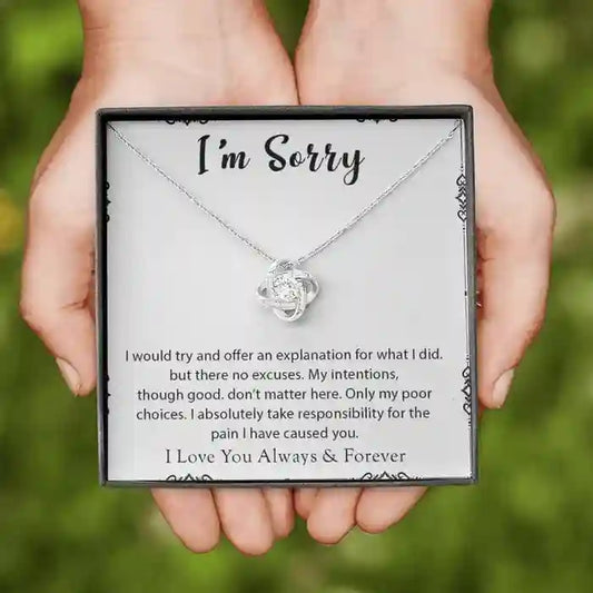 Perfect Apology Gift For Your Loved Ones - Interstellar Solitaire Necklace