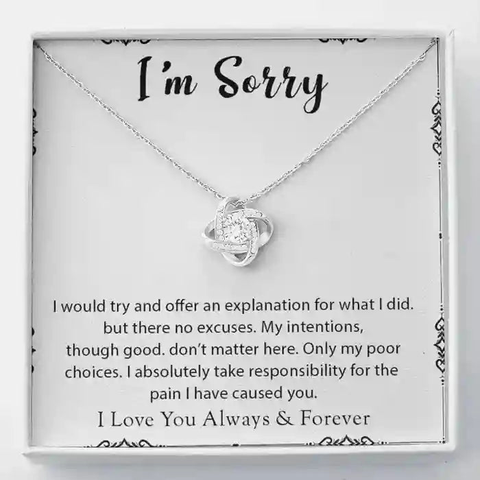 Perfect Apology Gift For Your Loved Ones - Interstellar Solitaire Necklace