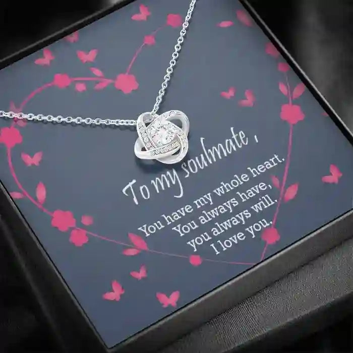 Best Romantic Gift For Soulmate - Interstellar Solitaire necklace
