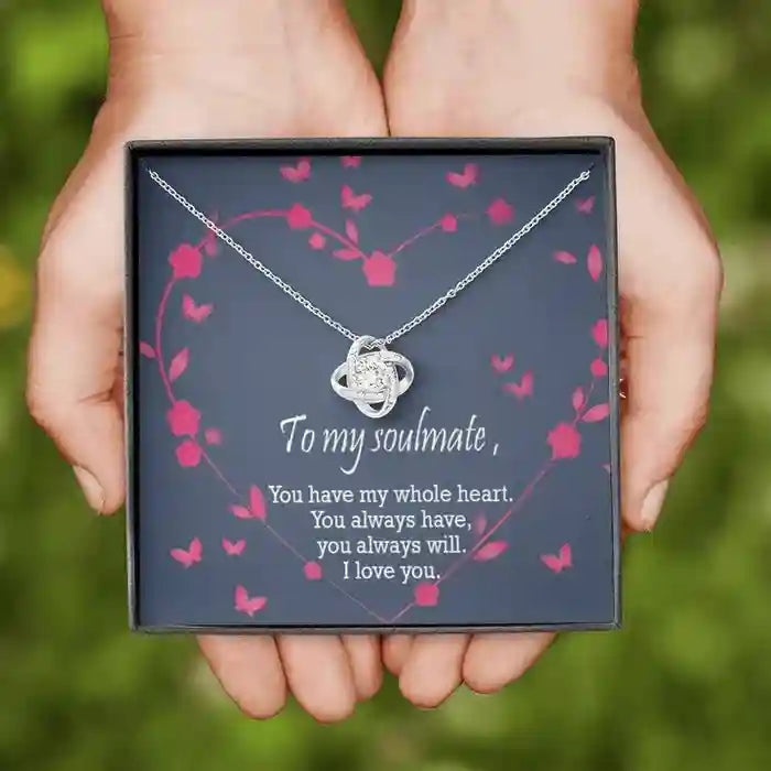 Best Romantic Gift For Soulmate - Interstellar Solitaire necklace