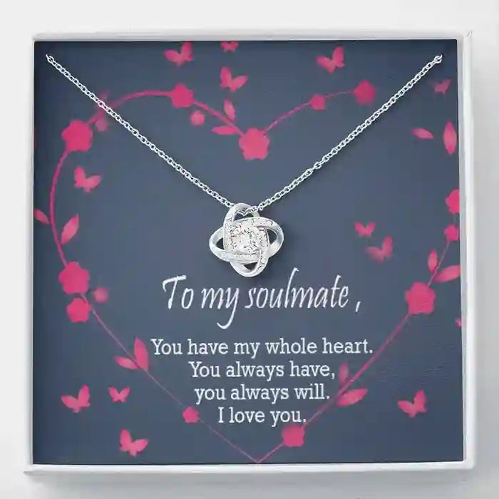 Best Romantic Gift For Soulmate - Interstellar Solitaire necklace