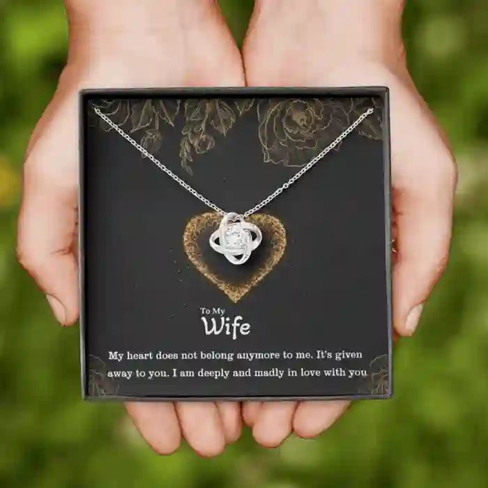 Precious Heartfelt Gift For Wife - Interstellar Solitaire Necklace