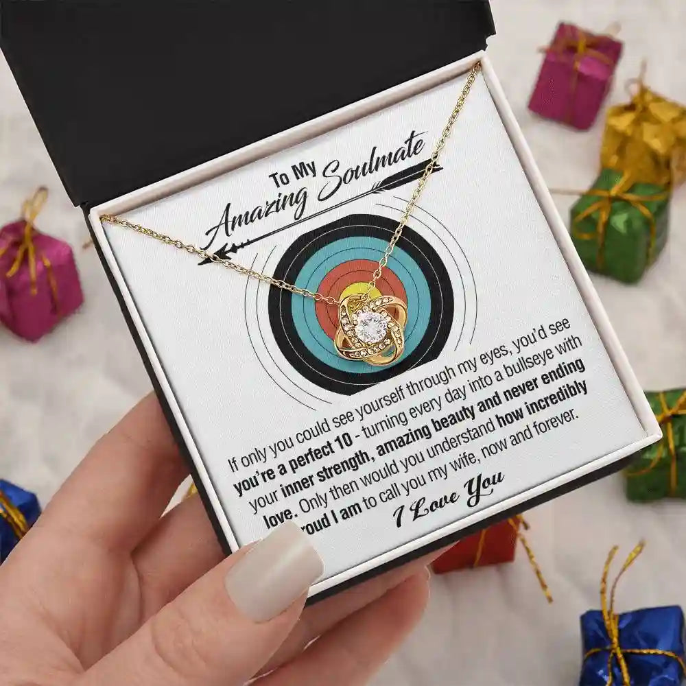Special Gift For Your Love - Interstellar Solitaire Necklace