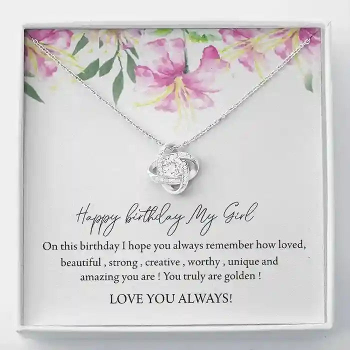 Beautiful Birthday Gift For Love - Interstellar Solitaire Necklace