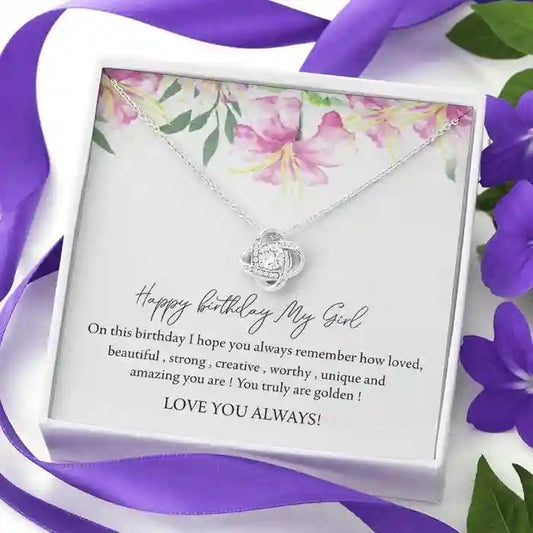 Beautiful Birthday Gift For Love - Interstellar Solitaire Necklace