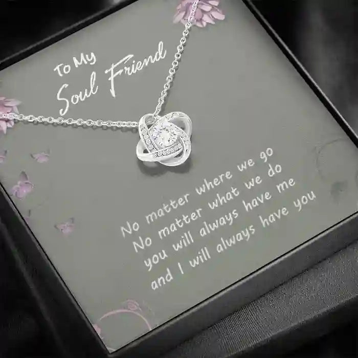Best Heartfelt Gift For Soul Friend - Interstellar Solitaire Necklace