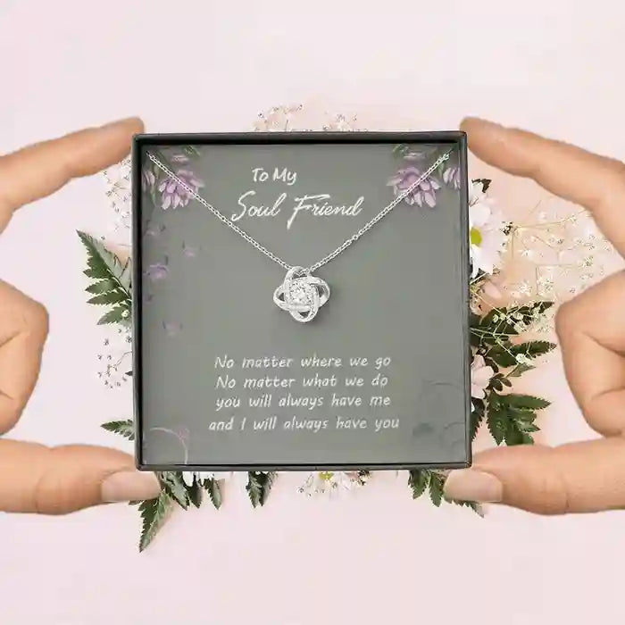 Best Heartfelt Gift For Soul Friend - Interstellar Solitaire Necklace