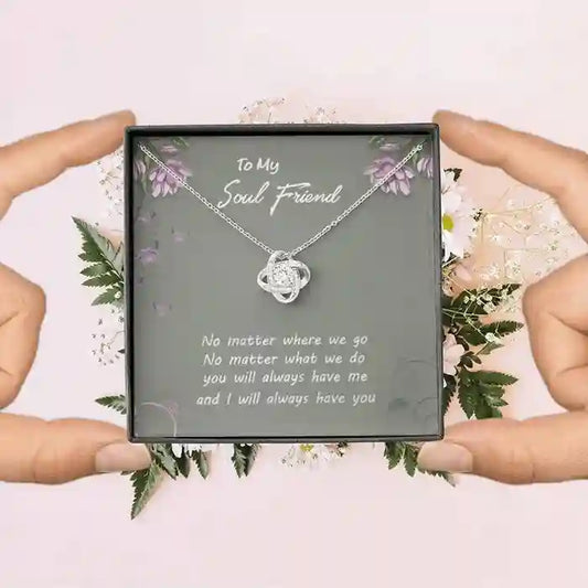 Best Heartfelt Gift For Soul Friend - Interstellar Solitaire Necklace