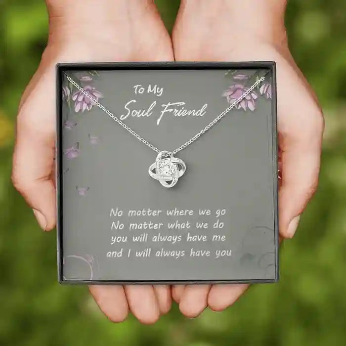Best Heartfelt Gift For Soul Friend - Interstellar Solitaire Necklace