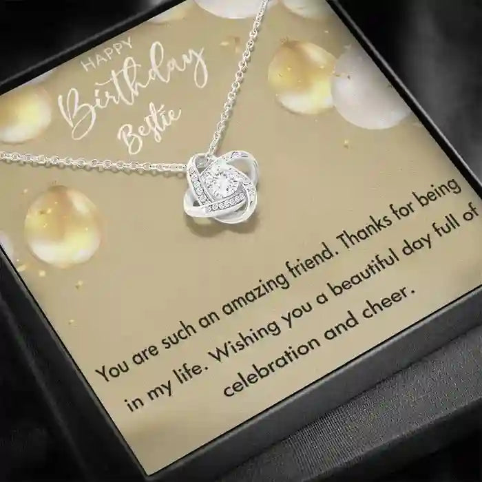 Unique Gift For Your Best Friend - Interstellar Solitaire Necklace