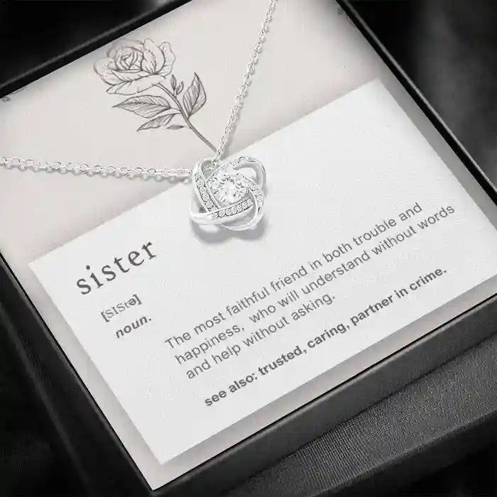 Perfect Gift For Sister - Interstellar Solitaire Necklace